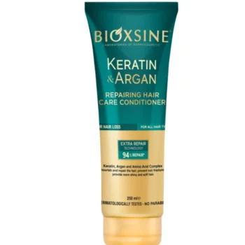 Bioxsine Après-Shampooing à la Kératine et à l’Huile d’Argan – Réparation et Douceur Intense