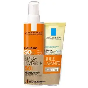 La Roche-Posay – Spray Invisible + Huile Lavante (Pack)